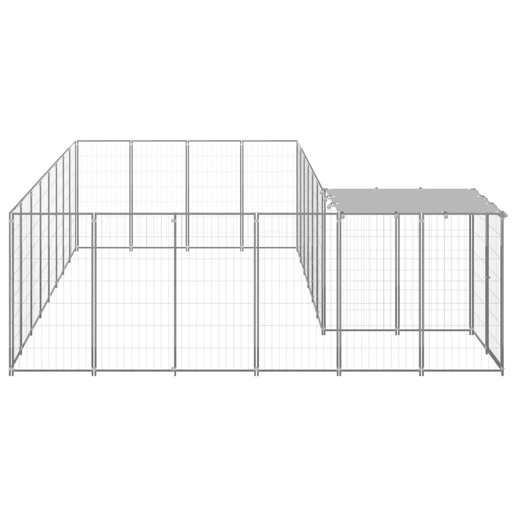Gabbia per Cani Argento 10,89 mÂ² in Acciaio   cod mxl 48593