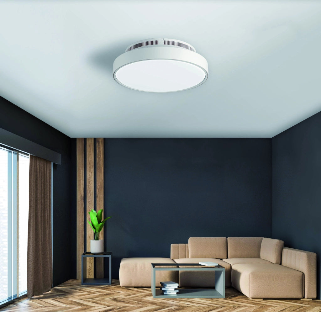 Ventilatore Plafoniera LED ZVP5 senza Pale con Luce Bianca Regolabile
