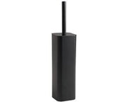 Supporto per spazzola del water, nero scuro