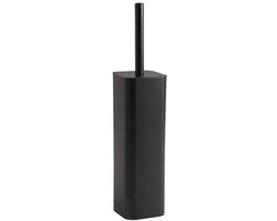 Supporto per spazzola del water, nero scuro