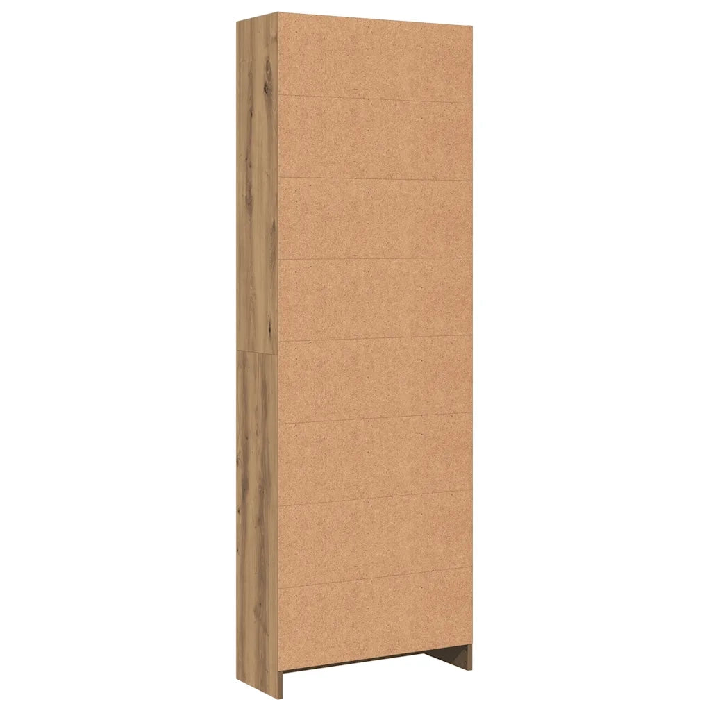 Libreria Artigianale Rovere 60x24x176 cm Legno ingegnerizzato 857829