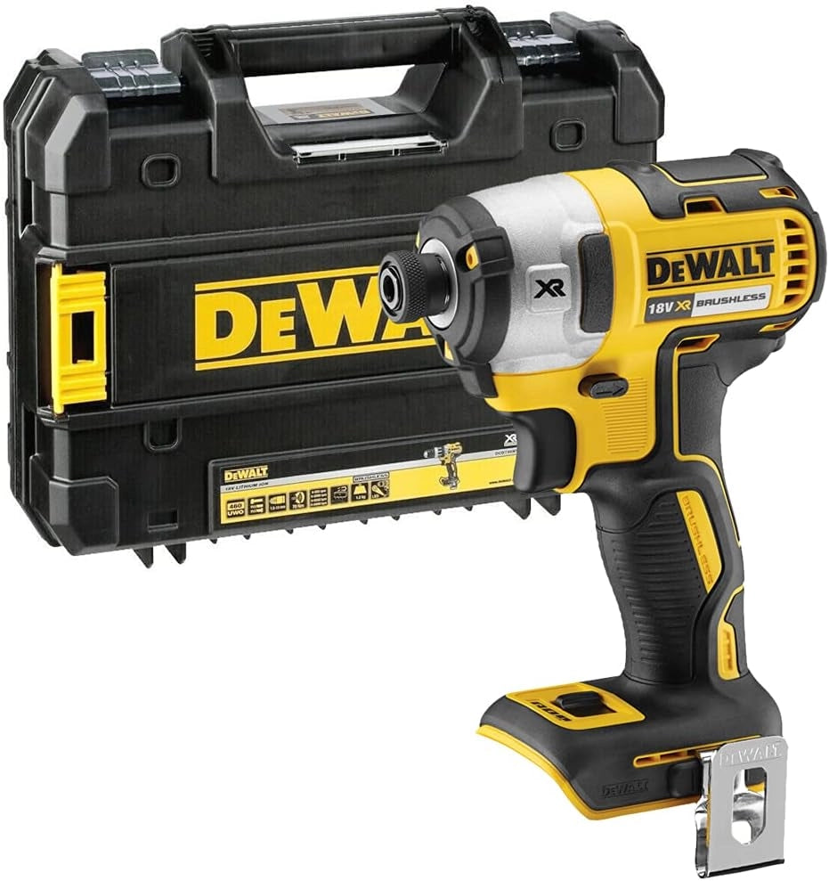 DCF887NT 18V XR Li-Ion Brushless Impact Driver Body con Tstak Carry Case