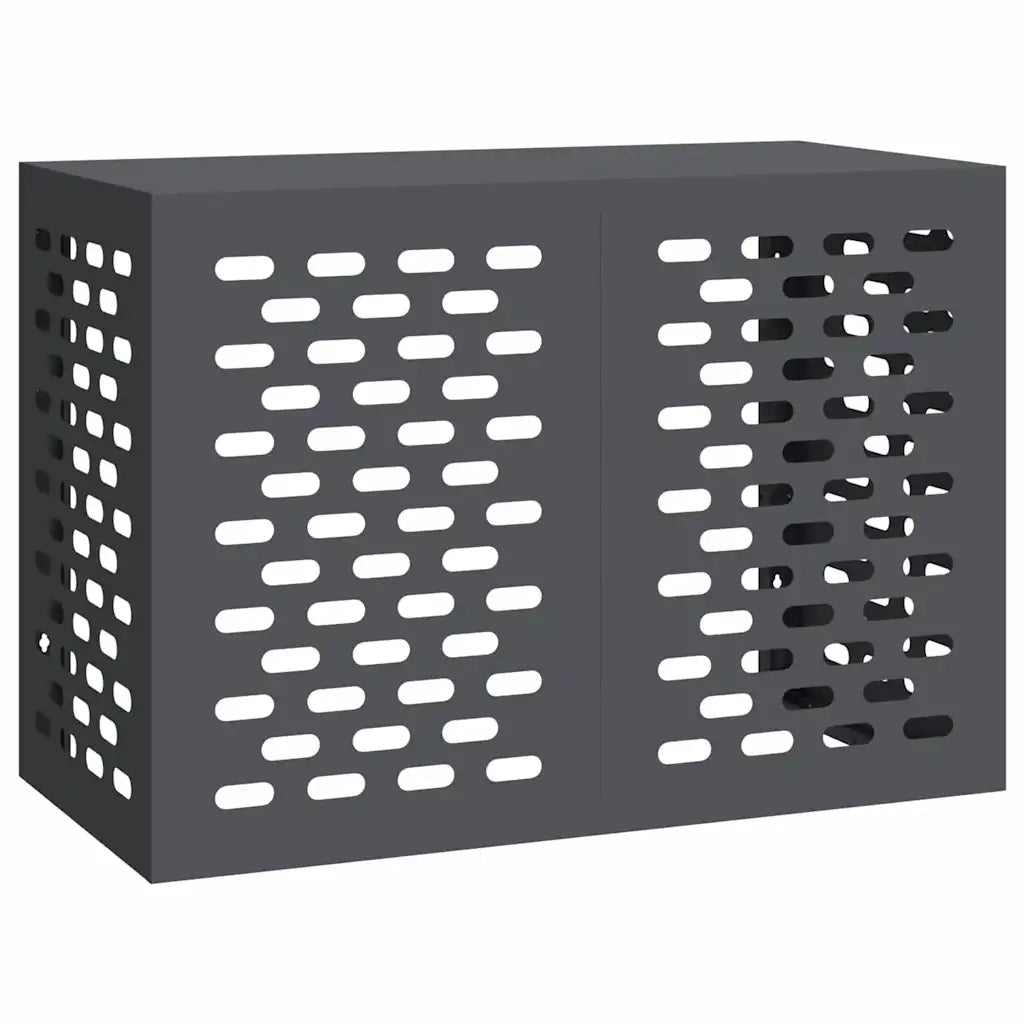 vidaXL Copertura per condizionatore d'aria Antracite 100 x 50 x 70 cm