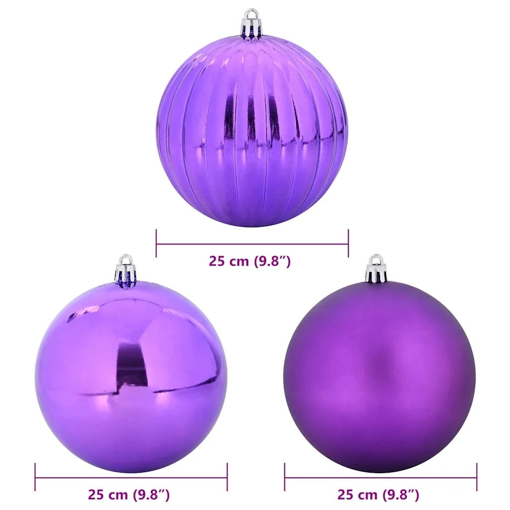 Set di Palle di Natale 3 pz-Decorazioni natalizie Lill¨¤ Plastica