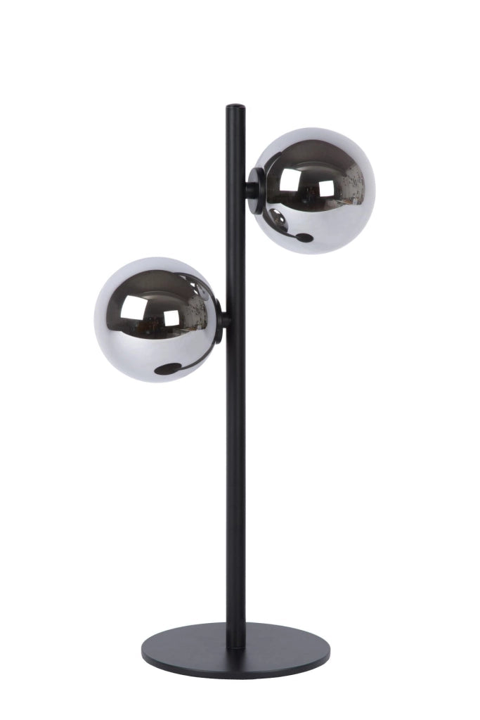 Lampada da tavolo Lucide Tycho 2xG9 nero/grigio 43cm