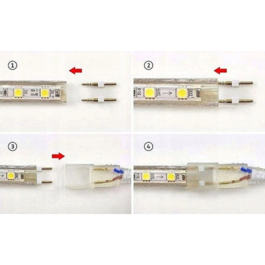 Alimentatore/Stabilizzatore per Strisce LED 230V SMD4040 – Lunghezza Massima 60m | Cavo 45cm
