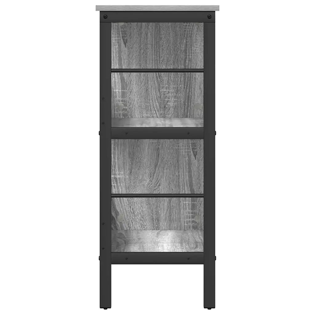 Libreria Grigio Sonoma 82 x 32 x 79 cm Legno multistrato