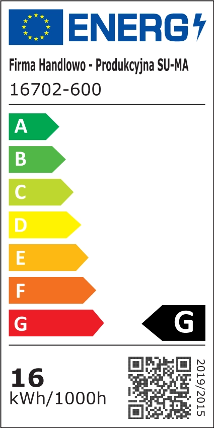 Paletto giardino SU-MA Linea 60cm LED 32W 4000K IP54 antracite