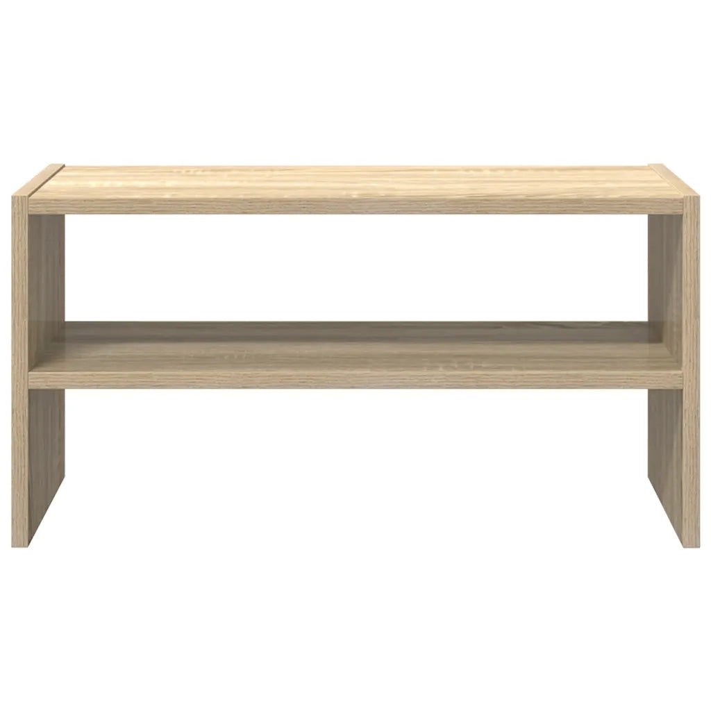 Scarpiera Impilabile Rovere Sonoma 60x30x30,5 cm