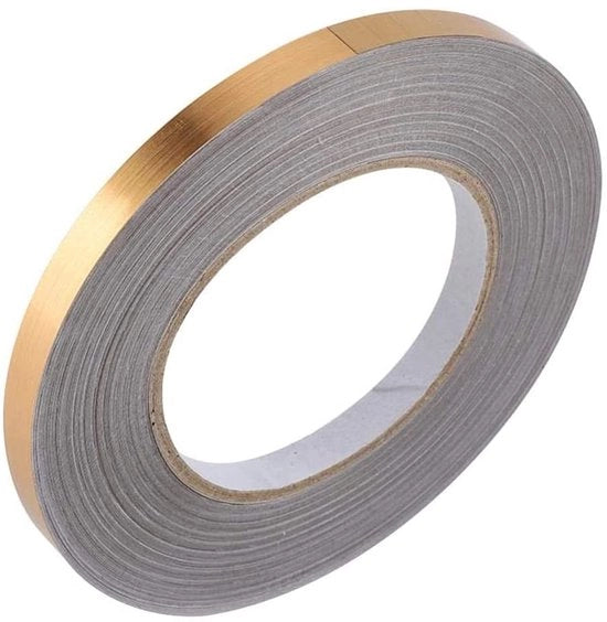 Nastro decorativo per parete e pavimento - 0,4 pollici x 55 yd - Poliestere metallizzato