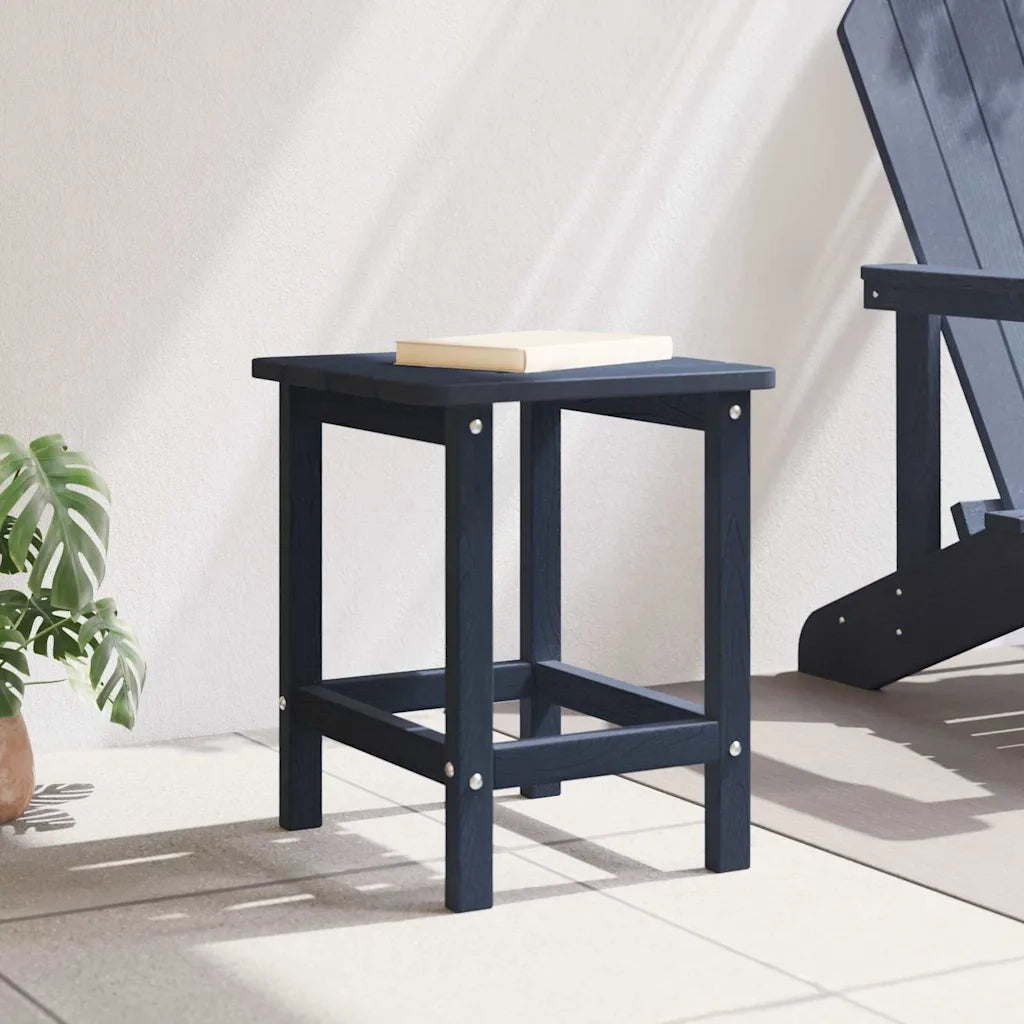Tavolo laterale Blu navy 38 x 38 x 46 cm Polietilene 42006634