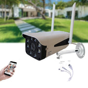 Trade Shop - Telecamera Ip P2p Camera Wireless 8 Led Infrarossi 4mm 3mpx Voice Tf Js968rp -