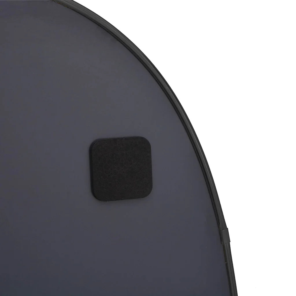 Specchio da Parete-Specchio a Muro-Specchio Decorativo Nero 80x50 cm