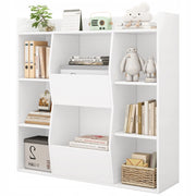 Libreria Bianca 106x30x104 cm Elegante e Moderna