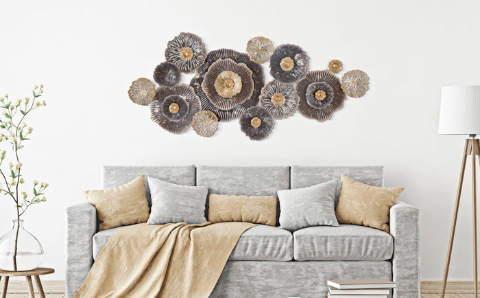 Pannello Browny 167,6x7,6x73,5 cm in Ferro Multicolor