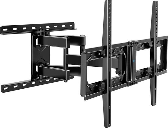 TV muurbeugel universale per schermo da 32 a 75 pollici, HV6601, beugel per schermo da appendere al muro, supporto per schermo da 75 pollici al muro, massimo carico 60 kg, compatibile con VESA 600x400 mm