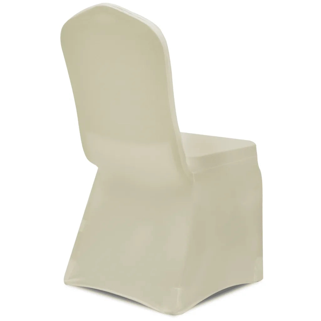 Coprisedia in Tessuto Elasticizzato Crema 12 pz CFW2304212