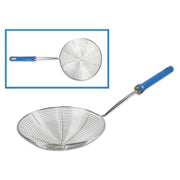Trade Shop - Schiumarola A Rete Acciaio Per Fritti Frittura Utensili Da Cucina 20 Cm 66274 -