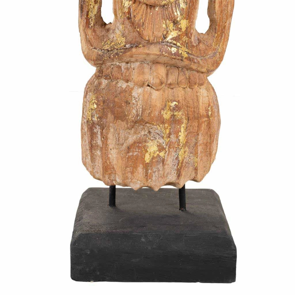 Figura decorativa di origine tailandese 12,5x7,5x76h
