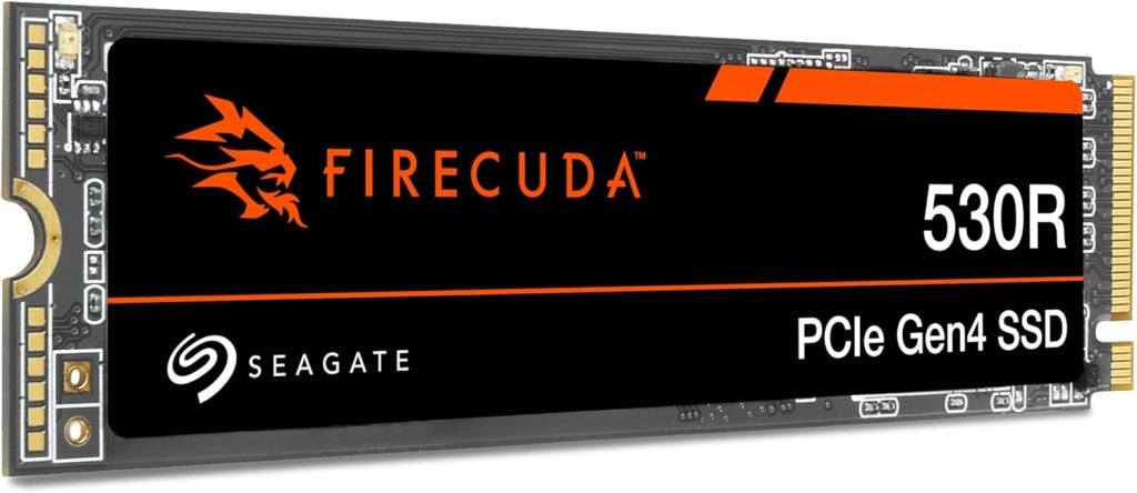 FireCuda 530R NVMe SSD 2TB, per PS5/PC, M.2 PCIe Gen4 ×4 NVMe 1.4, 7.400 MB/s, 3D-TLC-NAND, 5.050TBW, Data Rescue Service (ZP2000GM3A063)