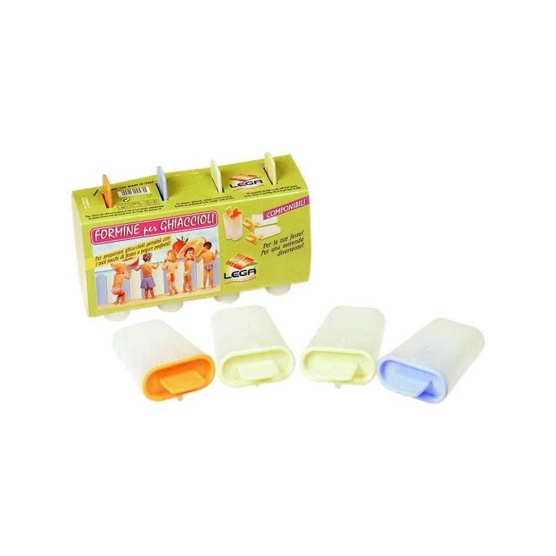 Forma Gelati/Ghiaccioli pz.4 Lega