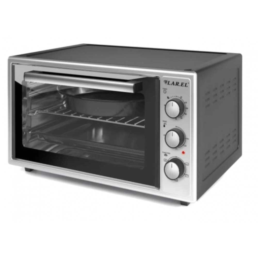 FORNETTO COTTURA FORNO ELETTRICO 35LT 1400W GRILL DOPPIA TEGLIA LAREL - Larel