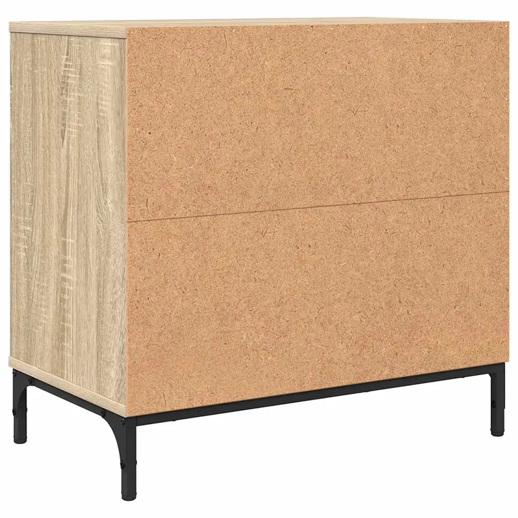 Comodino | Armadio da Notte | Mobiletto da notte rovere sonoma 63.5 x 36 x 61 cm Legno multistrato
