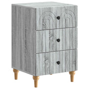 Armadio da Notte con cassetto Grigio Sonoma 43x 41 x 66,5 cm 894101