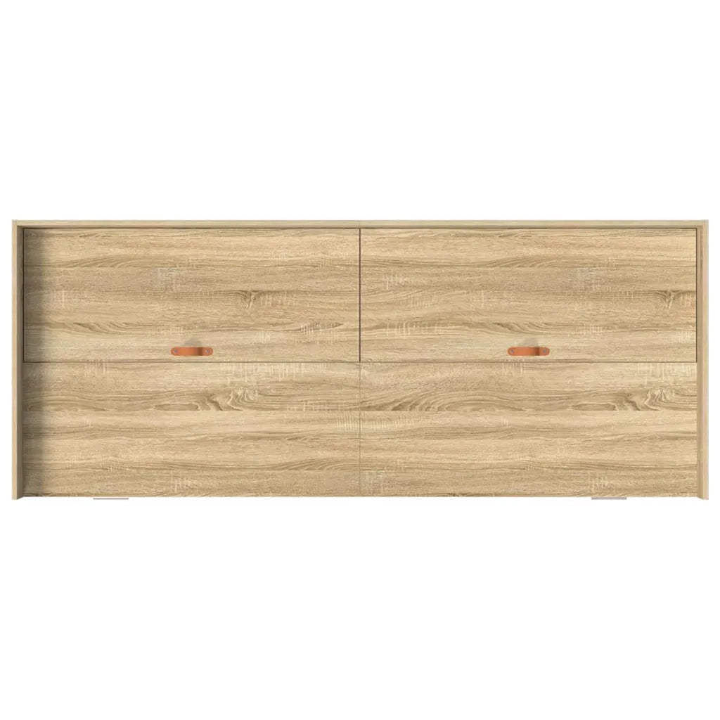 Struttura del letto Rovere Sonoma 90 x 200 cm Legno multistrato 3335231
