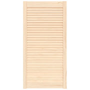 Anta con Design a Lamelle 99,3x49,4 cm in Legno di Pino CFW8858524
