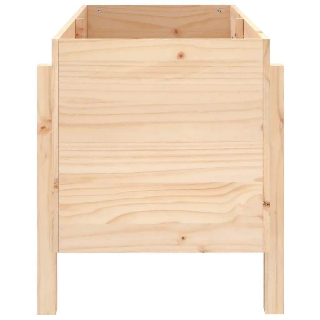 Fioriera Rialzata da Giardino 101x50x57 cm Legno Massello Pino 825212