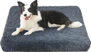 Letto per cani morbido e ortopedico – 90 x 70 x 8 cm – Lavabile, Antiscivolo e Comodo per cani e gatti