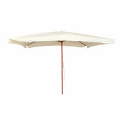 OMBRELLONE TONDO IN LEGNO Ø 250 cm - palo mm 38 - 6 stecche - bianco  - LIF