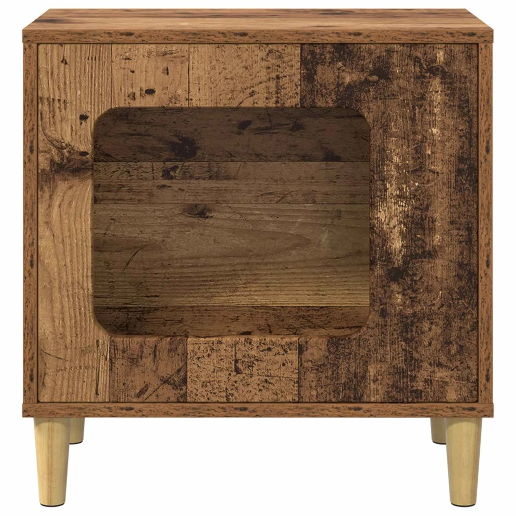 Casa per Gatti Legno vecchio 51 x 30 x 52 cm Legno multistrato 8000660
