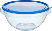 Set di 2 Bowl per Impastare - Bowl per Insalata Punch - Blu 7L e 4,5L Bowl per Impastare per Insalata