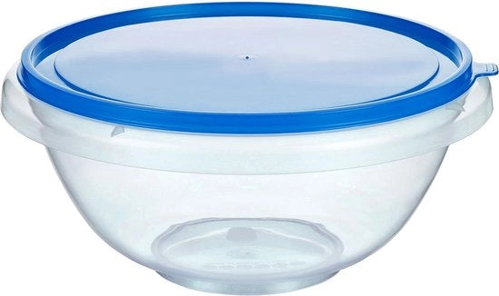 Set di 2 Bowl per Impastare - Bowl per Insalata Punch - Blu 7L e 4,5L Bowl per Impastare per Insalata