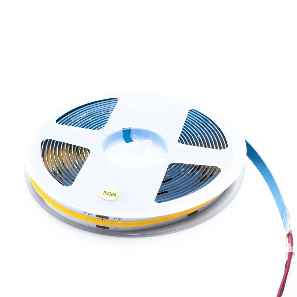 Striscia LED flessibile 24V COB lama luce continua 150W 10M profili barre 7500lm LUCE 3000K