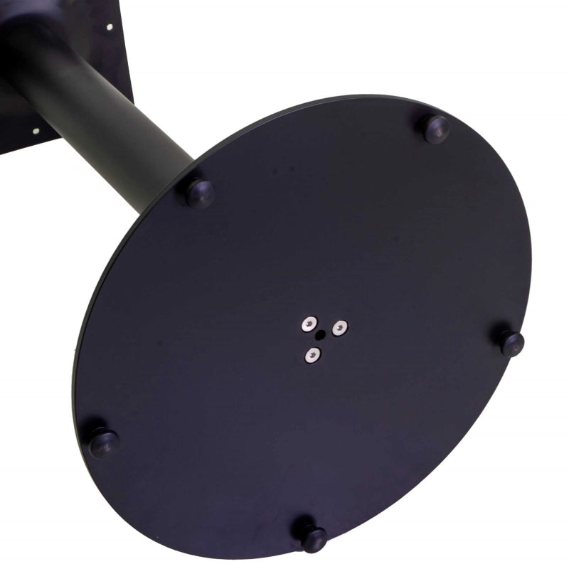 Base tavolo acciaio Gordon nero tondo cm ø45h72