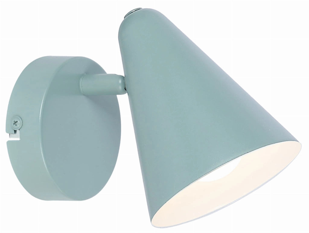 Candellux AMOR 91-63342 applique grigio/bianco E14 1 luce