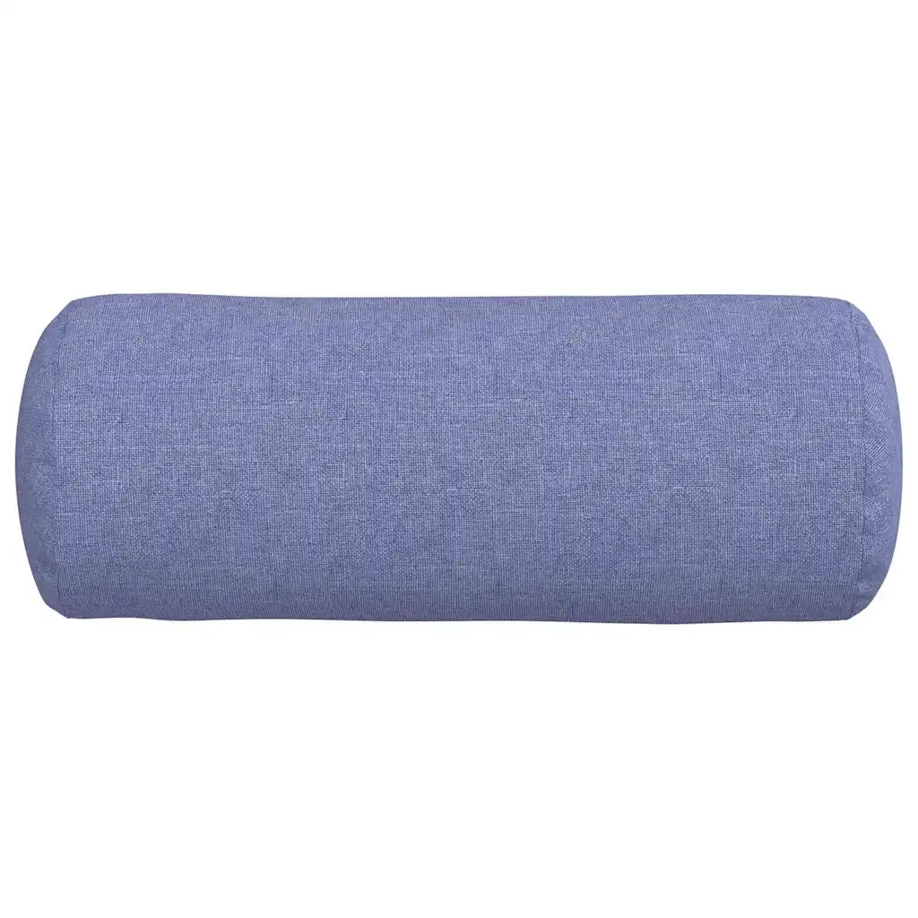Cuscini a rullo 2 pcs Blu jeans Ø 15 x 40 cm Tessuto
