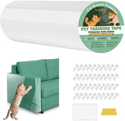 Banco di Protezione per Gatti, 40 x 300 cm Banco di Protezione per Gatti, Mobili di Protezione con 40 Viti & 40 Adesivi Nano per Mobili, Banco, Tappeto, Porta, Protezione contro le Macchie per Gatti