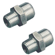 Nipples conico maschio 1/8 x maschio 1/4 confezione 2 pezzi