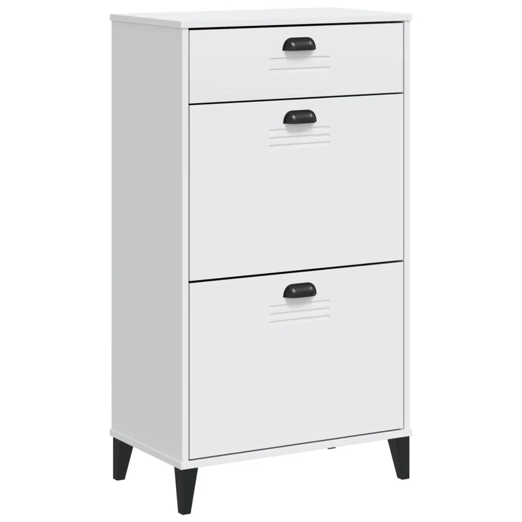 Scarpiera mobile contenitore per scarpe mobile per ingresso/corridoio/soggiorno legno ingegnerizzato bianco 02_0022118