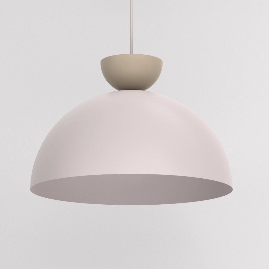 Lampada sospesa decorativa Nevis Luminex 1xE27 beige 38 cm