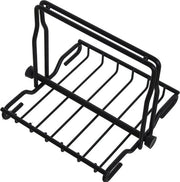 Sostegno metallico nero 21 x 18 x 15 cm - accessorio da tavolo elegante