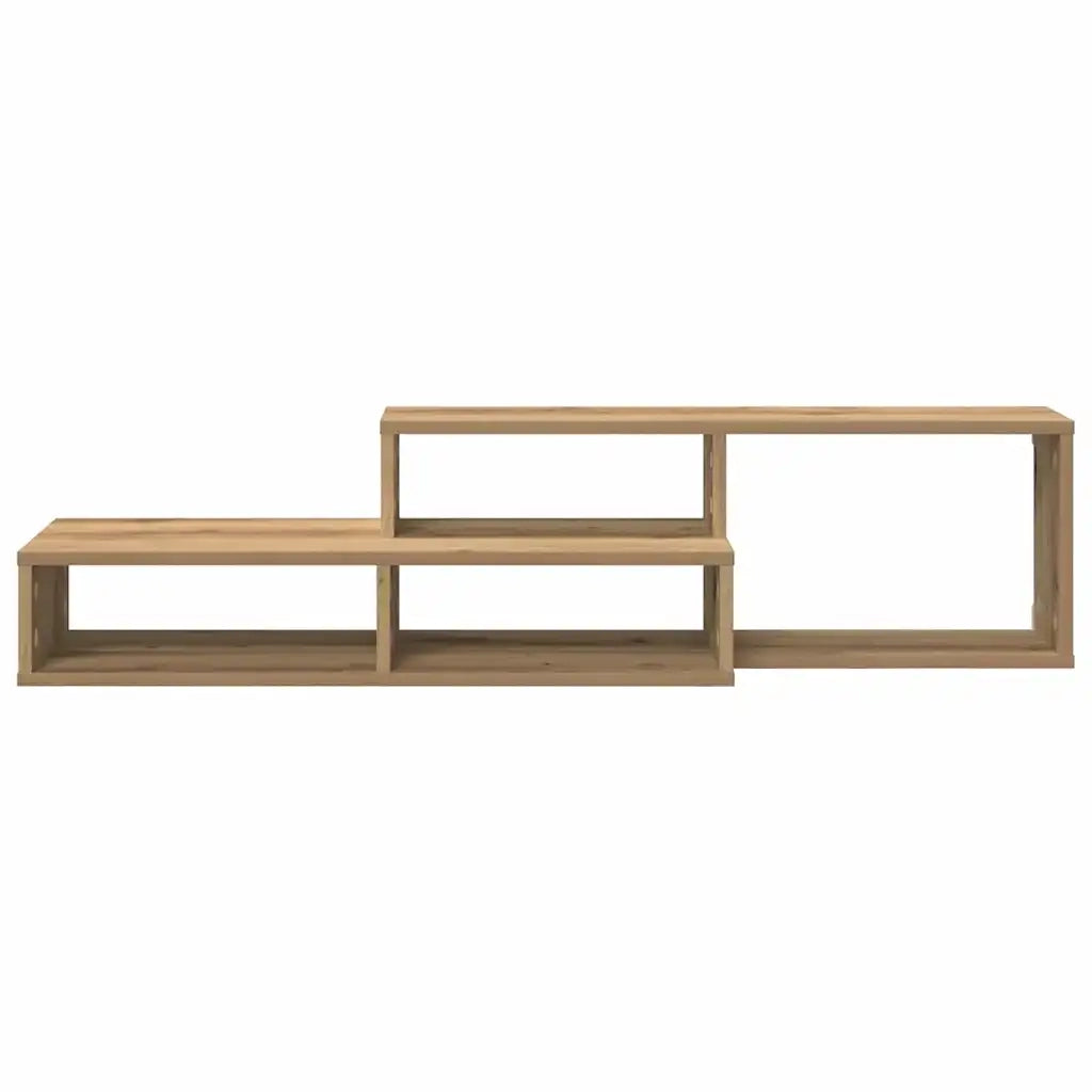 Supporto per TV aparete-Mensole a Muro 120x25x28,5cm Legno multistrato 110492