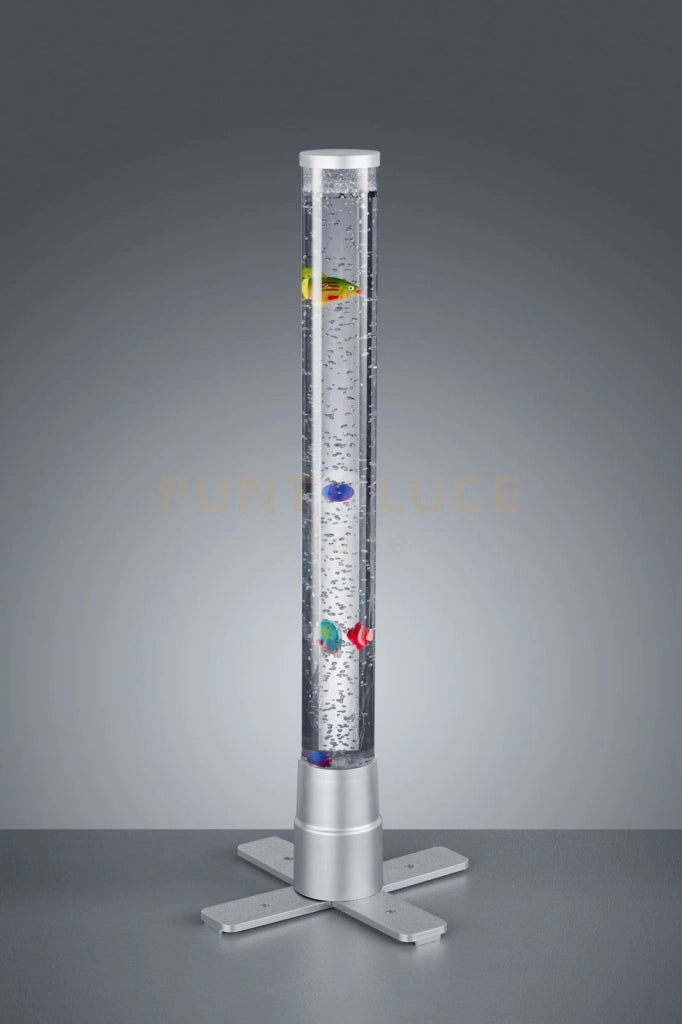 MOTION LAMPADA DA TAVOLO CON PESCIOLINI CON EFFETTO GALLEGGIAMENTO E CAMBIO COLORE RGB H.60CM LED 2,4W · 1x 5lm, 3000K