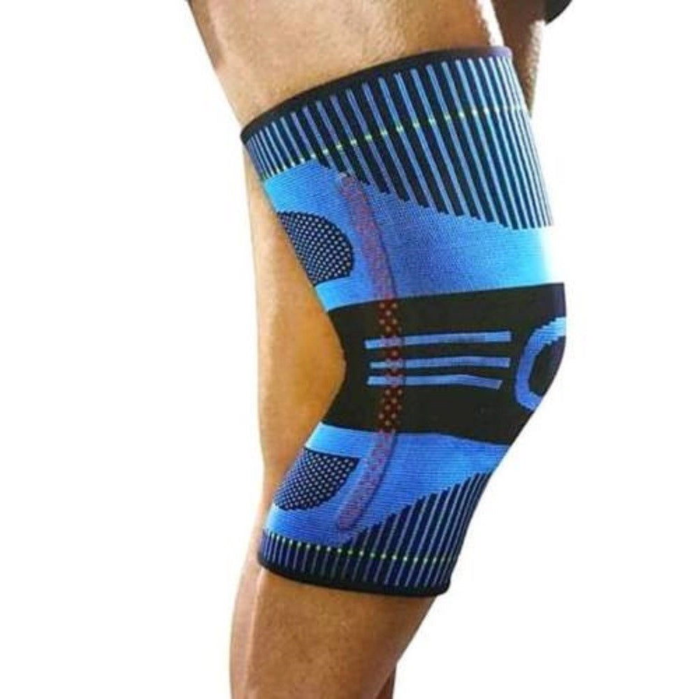 Trade Shop - Fascia Ginocchio Gamba Tutore Ginocchiera Elastica Traumi Supporto -