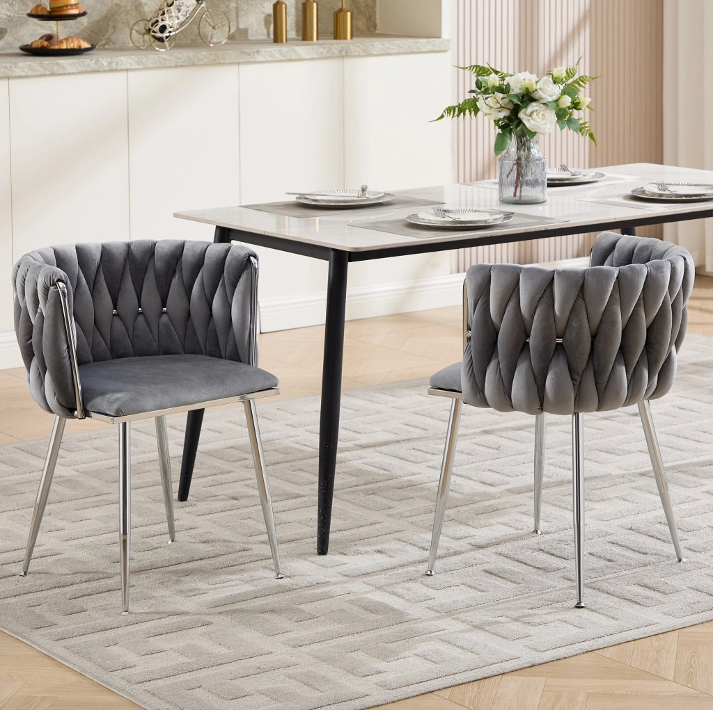 Sgabello da bar 66x44.5x52 cm con schienale basso in tessuto grigio