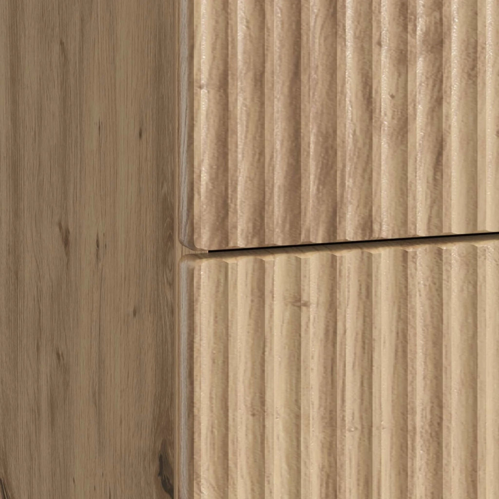 Armadio da Notte Rovere Artigianale 62 x 34,5 x 48 cm 894554
